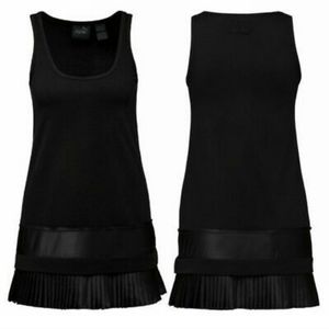 Fenty pleated hem tank